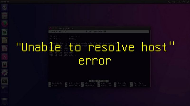 Unable to Resolve Host Ne Demek?